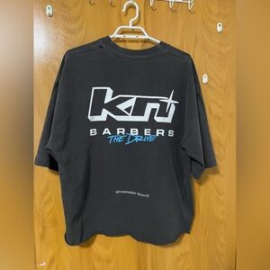 Knowledge Barbers tshirt size Xl fits boxy cropped hem
